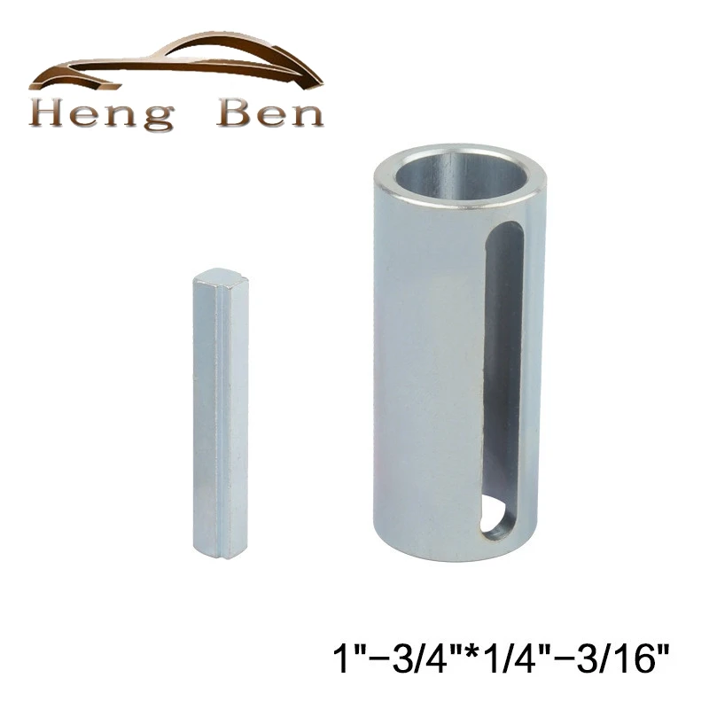 3/4" to 1" inch W/STEP Key Gas Engine pulley Crank Shaft Sleeve adapter Predator
3/4" to 1" inch W/STEP Key Gas Engine pulley Crank Shaft Sleeve adapter Predator