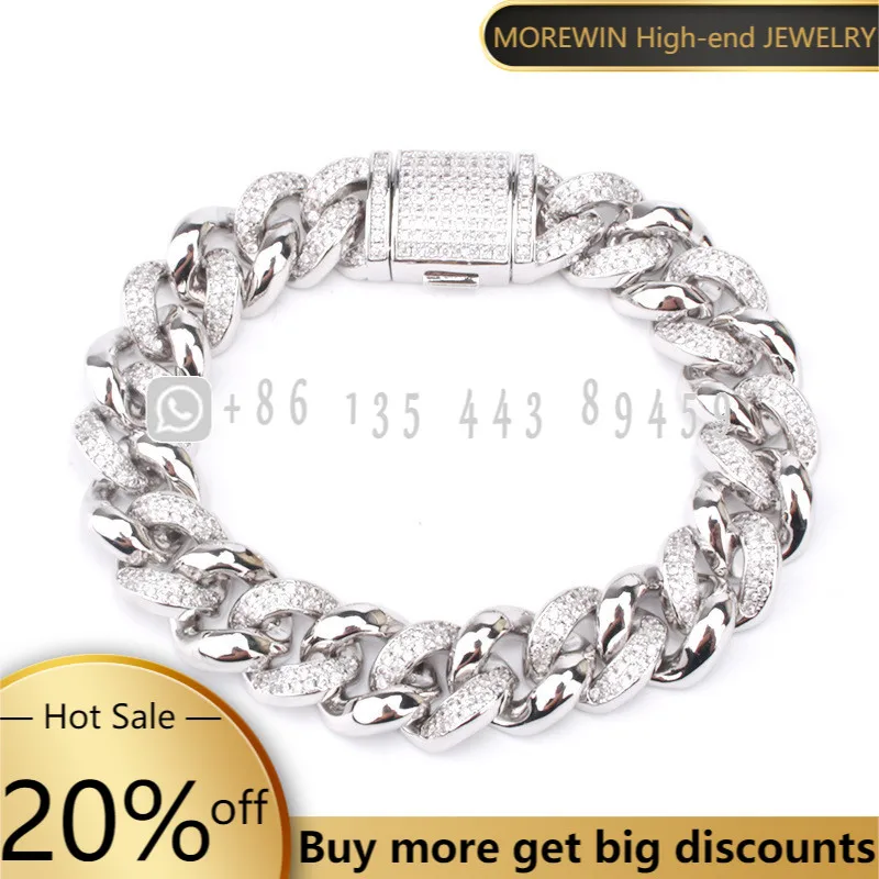 European And American Personality Micro-inlaid Zircon Rap Hip-hop Cuban Chain Domineering O-chain Trendy Hot Selling Bracelet 
European And American Personality Micro-inlaid Zircon Rap Hip-hop Cuban Chain Domineering O-chain Trendy Hot Selling Bracelet