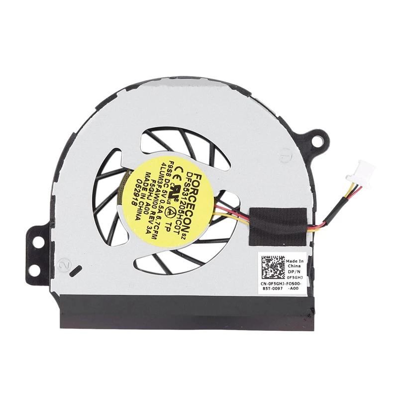 Новый вентилятор для охлаждения процессора ноутбука Dell Inspiron 1464 1564 1764 0F5GHJ F5GHJ
Новый вентилятор для охлаждения процессора ноутбука Dell Inspiron 1464 1564 1764 0F5GHJ F5GHJ
