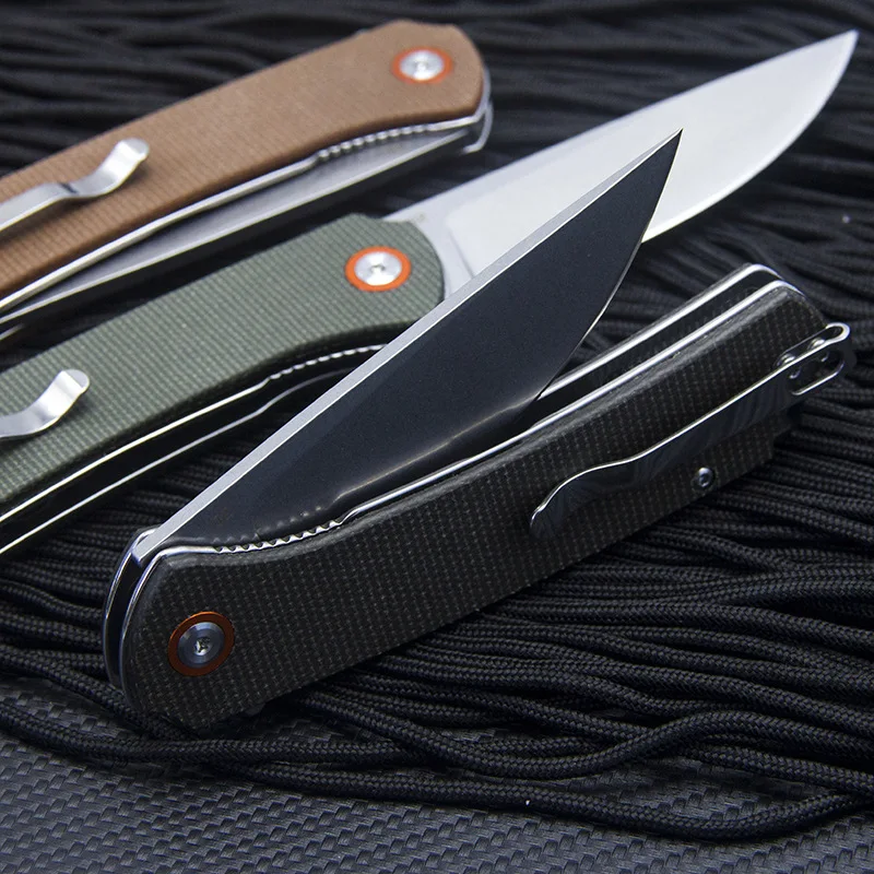 FREETIGER FT956 Flax Fiber Folding Knife D2 Blade High Hardness Outdoor Camping Survival Hiking Fishing EDC tools
FREETIGER FT956 Flax Fiber Folding Knife D2 Blade High Hardness Outdoor Camping Survival Hiking Fishing EDC tools