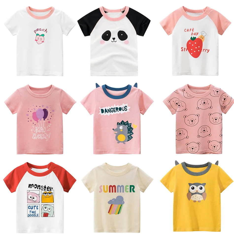 2021 New Summer Clothes for Baby Boys Girls T Shirts Kids Cartoon Panda Cotton Tshirts Children Graphic Tops Tee Casual Homewear
2021 New Summer Clothes for Baby Boys Girls T Shirts Kids Cartoon Panda Cotton Tshirts Children Graphic Tops Tee Casual Homewear