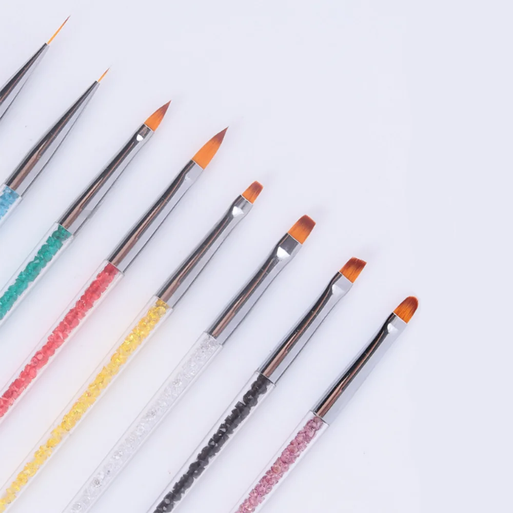 8pcs Professional Manicure Set Gel Brush Pen Transparent Crystal Carving Pen Nail Brush Nail Art Painting Home Use Nail Brush
8pcs Professional Manicure Set Gel Brush Pen Transparent Crystal Carving Pen Nail Brush Nail Art Painting Home Use Nail Brush