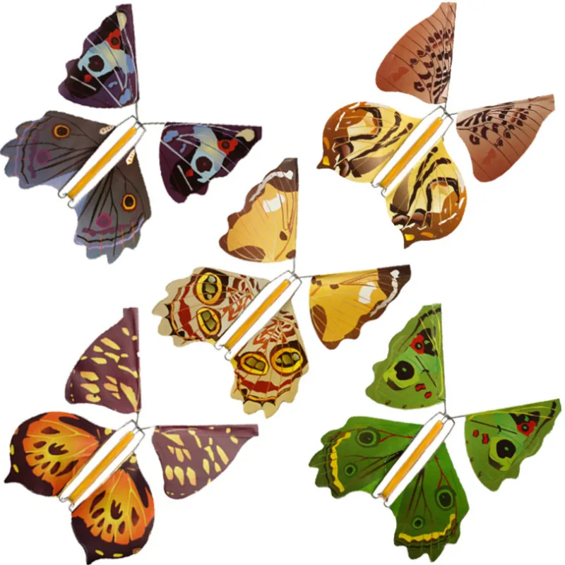 10pcs/Lot The Magic Butterfly Flying Butterfly With Card Toy With Empty Hands Solar Butterfly Wedding Magic Props Magic Tricks
10pcs/Lot The Magic Butterfly Flying Butterfly With Card Toy With Empty Hands Solar Butterfly Wedding Magic Props Magic Tricks