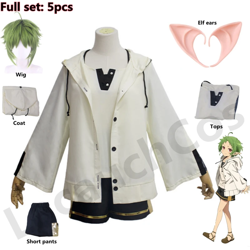 Anime Costume Jobless Reincarnation Mushoku Tensei Sylphiette Greyrat Cosplay Costume Halloween Carnival for Women Dress Wigs
Anime Costume Jobless Reincarnation Mushoku Tensei Sylphiette Greyrat Cosplay Costume Halloween Carnival for Women Dress Wigs