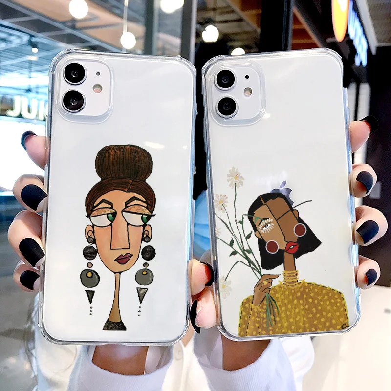 Dirty Braid Negro Girl Phone Case For iPhone 7 8 Plus 12 11 13 Pro Max XR X XS MAX SE 2020 Soft Clear Transparent Cover Fundas
Dirty Braid Negro Girl Phone Case For iPhone 7 8 Plus 12 11 13 Pro Max XR X XS MAX SE 2020 Soft Clear Transparent Cover Fundas