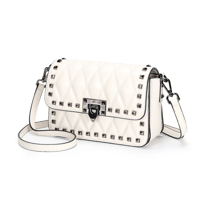 Women's Double Strap Embroidery Shoulder Bag Genuine Leather Rivet Crossbody For Women Fashion Designer Female Handbag Sac Femme
Women's Double Strap Embroidery Shoulder Bag Genuine Leather Rivet Crossbody For Women Fashion Designer Female Handbag Sac Femme