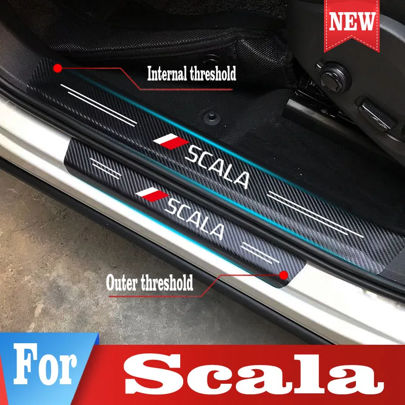 For Skoda Scala Car Door Sill Stickers Decal Threshold Guard Threshold Protector Decals Car Tuning Trim Accessories
For Skoda Scala Car Door Sill Stickers Decal Threshold Guard Threshold Protector Decals Car Tuning Trim Accessories