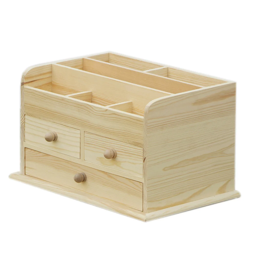 A1 Dressing table cosmetic box finishing box solid wood simple desktop drawer makeup rack storage box wx10231608 
A1 Dressing table cosmetic box finishing box solid wood simple desktop drawer makeup rack storage box wx10231608