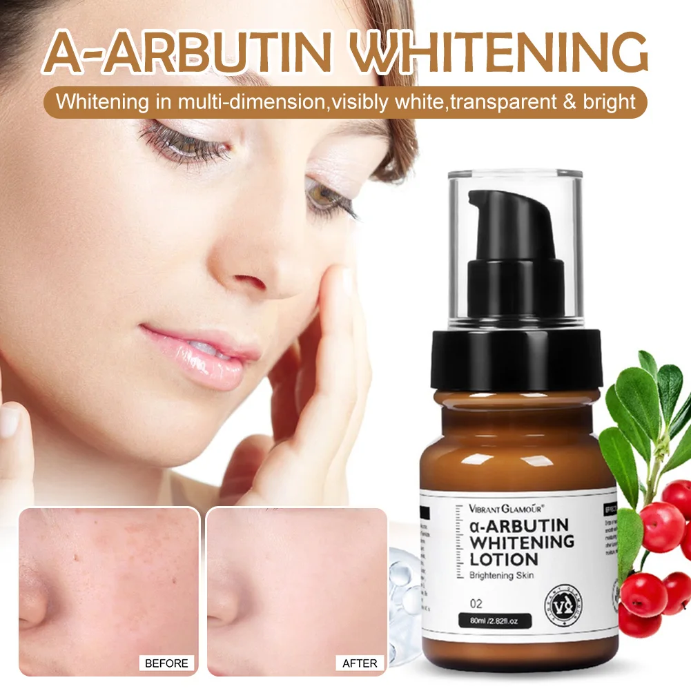 80ml Arbutin Soothing Facial Lotion Reduce Dullness Even Skin Tone Facial Moisturizing Lotion Skin Brightening Cream
80ml Arbutin Soothing Facial Lotion Reduce Dullness Even Skin Tone Facial Moisturizing Lotion Skin Brightening Cream