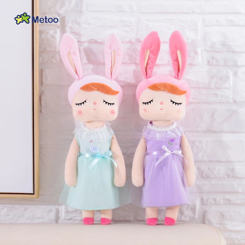 Милые куклы Metoo Angela Dress up 45 см кролик детская игрушка набитые животные Детский