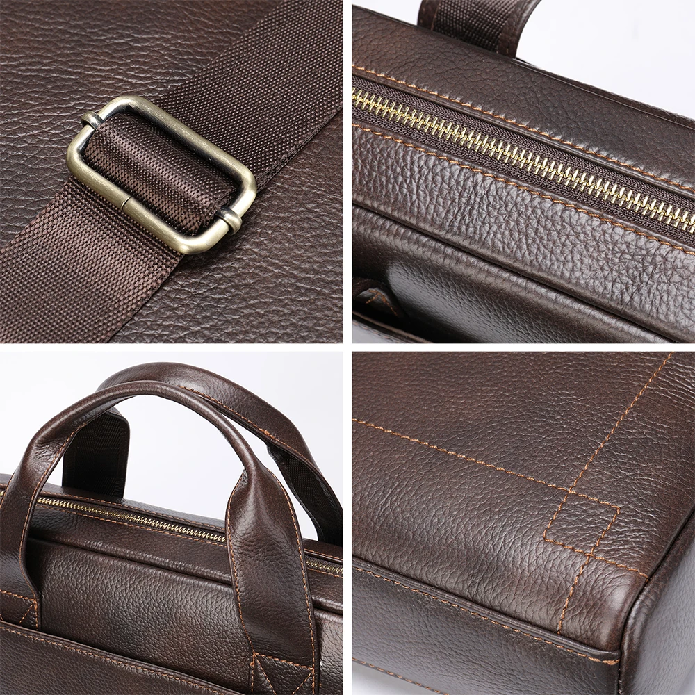 WESTAL Computer Laptop Bags 14 Leather Bag Men Men's Briefcases Business Men Bags for Document Messener Laptop Briefcases 5006
WESTAL Computer Laptop Bags 14 Leather Bag Men Men's Briefcases Business Men Bags for Document Messener Laptop Briefcases 5006