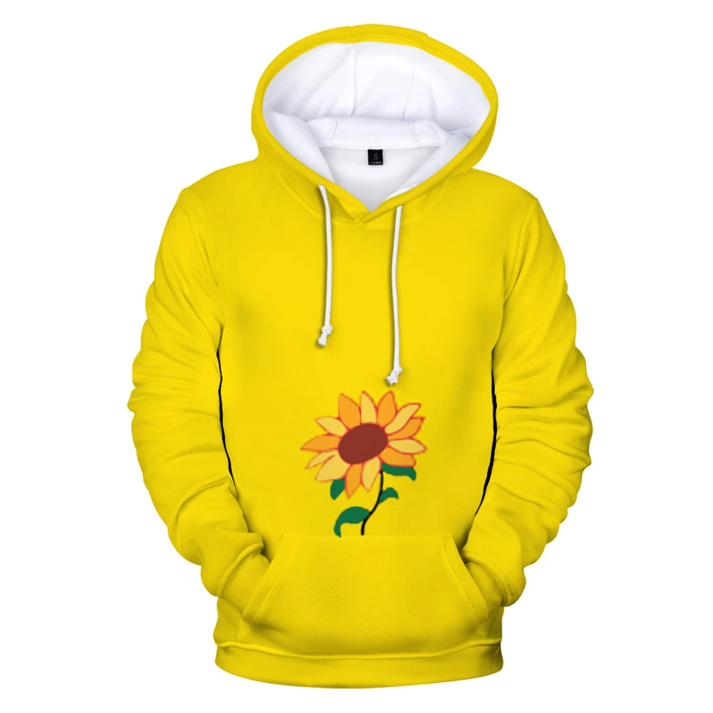 Wonder Egg Priority Hoodies Sunflower Cartoon Print Sweatshirts Men Women Loose Spring Autumn Pullovers Child Pockets Sweatshirt
Wonder Egg Priority Hoodies Sunflower Cartoon Print Sweatshirts Men Women Loose Spring Autumn Pullovers Child Pockets Sweatshirt