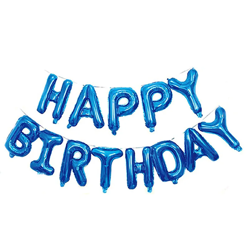 16 Inches Happy Birthday Balloons Alphabet Aluminum Film Balloons Party Supplies Wedding Set Balloons Birthday Balloon Packages
16 Inches Happy Birthday Balloons Alphabet Aluminum Film Balloons Party Supplies Wedding Set Balloons Birthday Balloon Packages