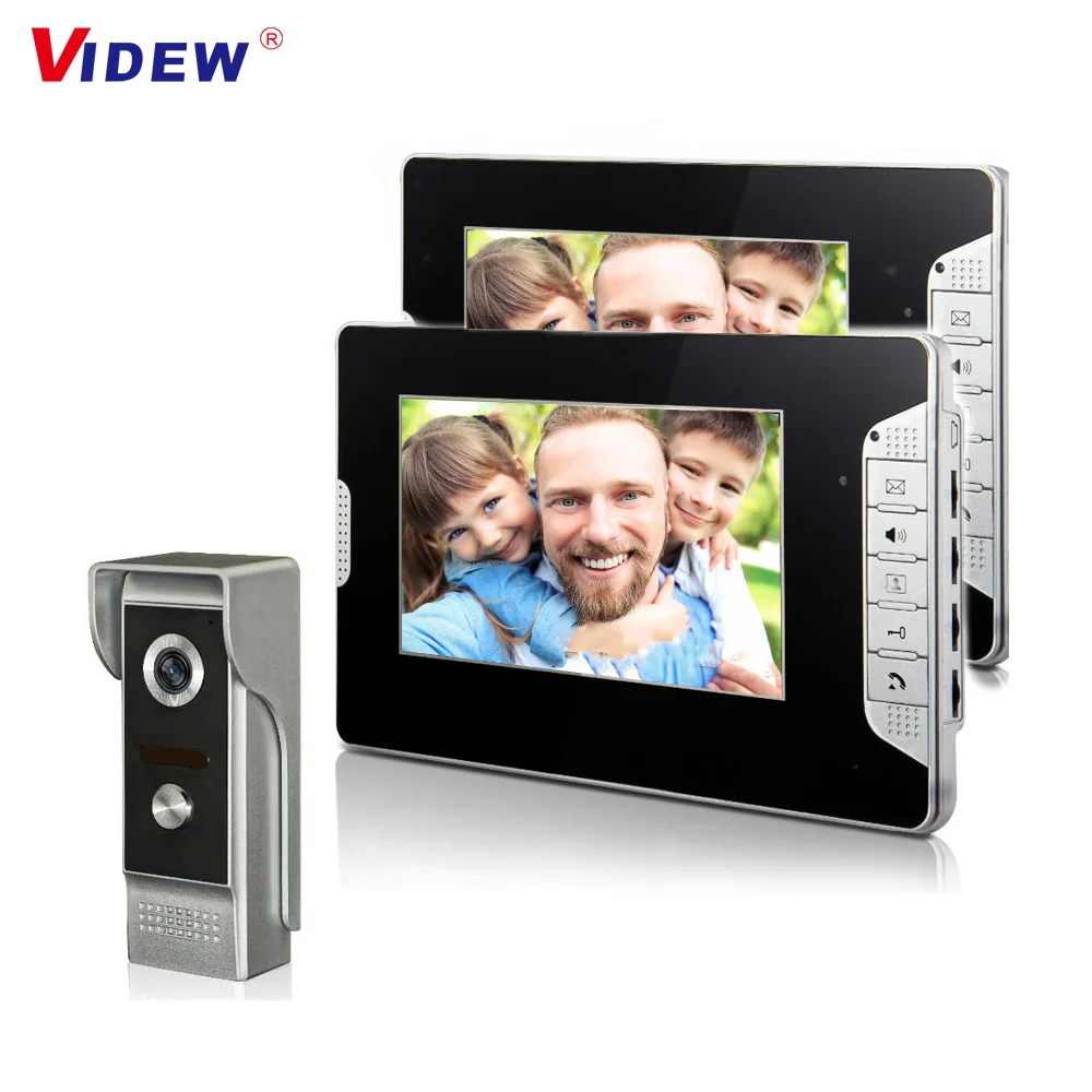 7 Inch Video Doorbell Intercom Door Bell with Camera and Monitor Doorphone System Night Vision for Villa Apartment
7 Inch Video Doorbell Intercom Door Bell with Camera and Monitor Doorphone System Night Vision for Villa Apartment