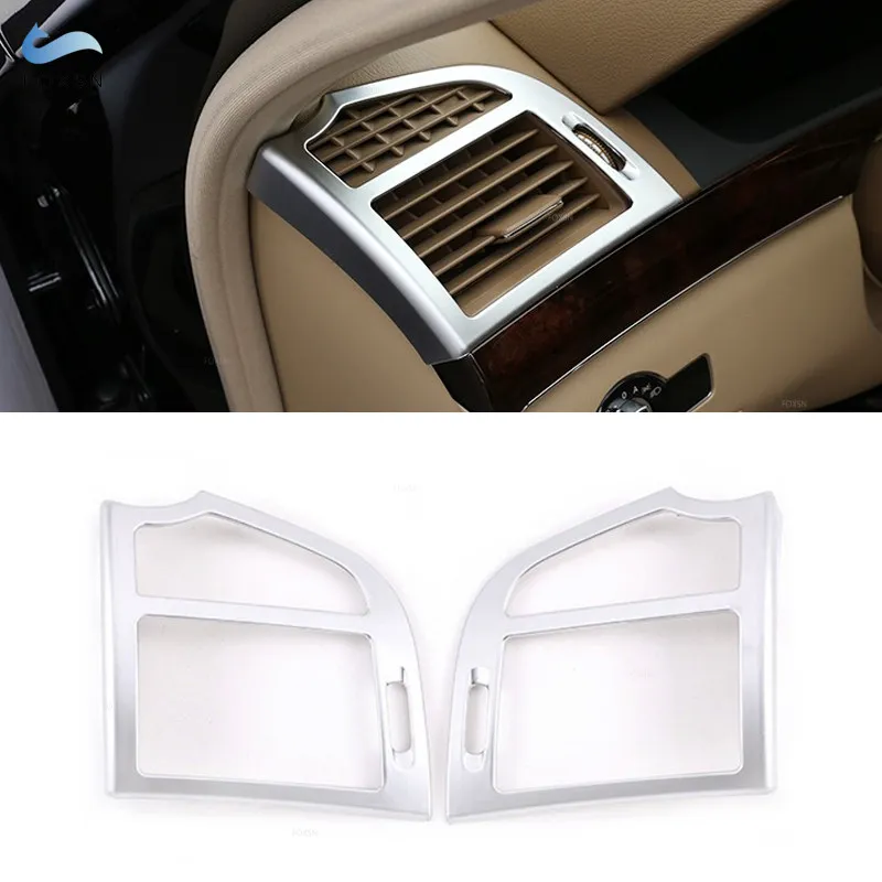 For Mercedes Benz S class W221 S300 350 2008 2009 -2013 ABS Chrome Dashboard Side AC Vent Frame Cover Air Outlet Protective Trim
For Mercedes Benz S class W221 S300 350 2008 2009 -2013 ABS Chrome Dashboard Side AC Vent Frame Cover Air Outlet Protective Trim