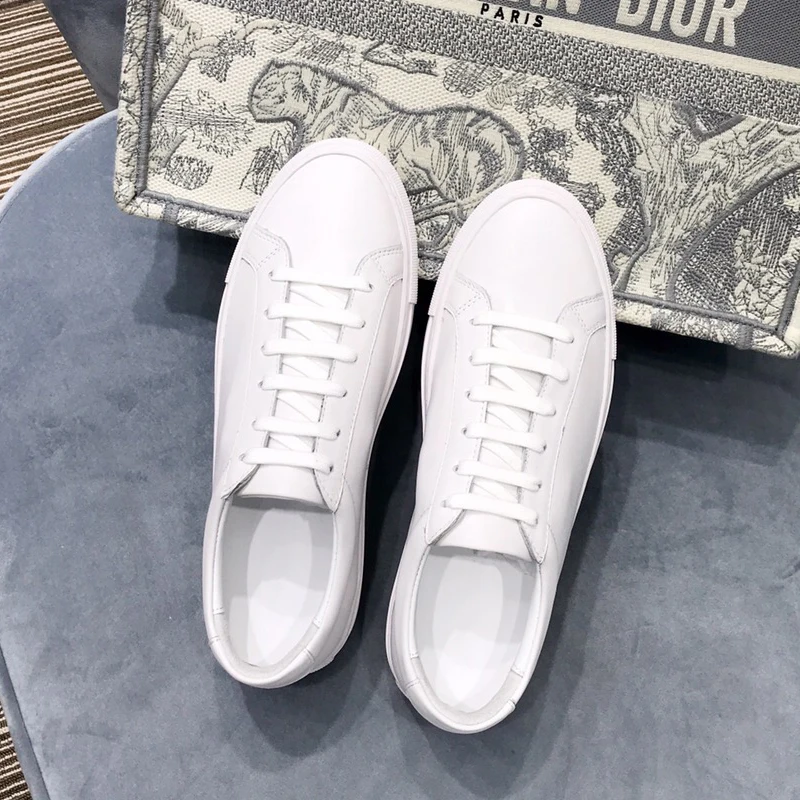 DONNIN 2021 New White Flat Common Casual Sneaker for Women Luxury Brand Genuine Leather Lace Up Classic Female Running Shoes
DONNIN 2021 New White Flat Common Casual Sneaker for Women Luxury Brand Genuine Leather Lace Up Classic Female Running Shoes