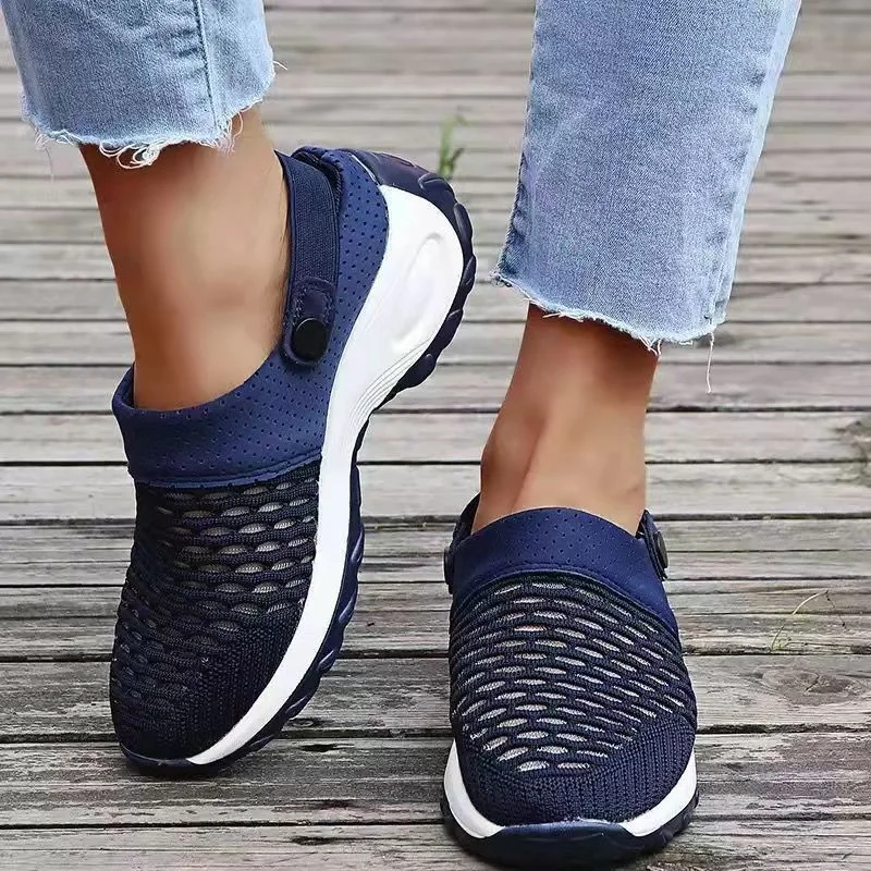 New Women Shoes Casual Increase Cushion Sandals Non-slip Platform Sandal for Women Breathable Mesh Outdoor Walking Slippers
New Women Shoes Casual Increase Cushion Sandals Non-slip Platform Sandal for Women Breathable Mesh Outdoor Walking Slippers