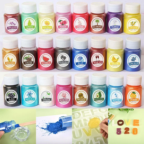 Diy Crystal Epoxy Pearl Powder Pigment Powder Multifunctional Epoxy Resin Pigment Mica Pigment Powder For Epoxy Resin Dye
Diy Crystal Epoxy Pearl Powder Pigment Powder Multifunctional Epoxy Resin Pigment Mica Pigment Powder For Epoxy Resin Dye