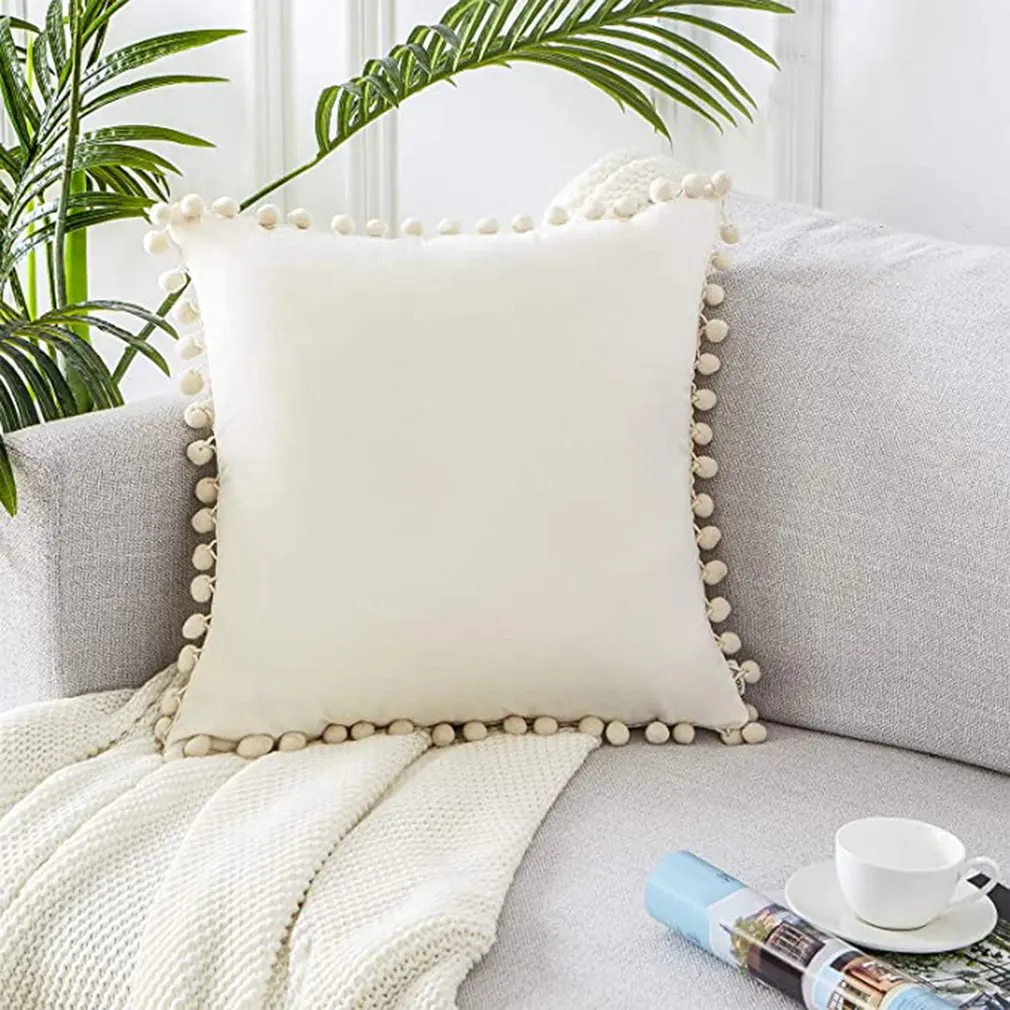 1PC Soft Velvet Cushion Cover Decorative Pillows Throw Pillow Case Soft Solid Colors Luxury Home Decor Living Room Sofa Seat
1PC Soft Velvet Cushion Cover Decorative Pillows Throw Pillow Case Soft Solid Colors Luxury Home Decor Living Room Sofa Seat