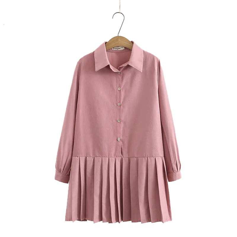 Plus Size L-4XL Solid Spring New Mini Dress Casual A-line Long Sleeved Muslim Vintage Dresses
Plus Size L-4XL Solid Spring New Mini Dress Casual A-line Long Sleeved Muslim Vintage Dresses