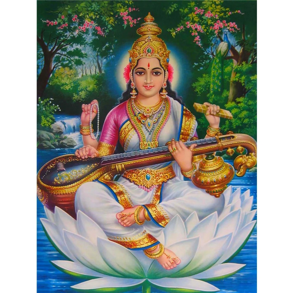 5D DIY алмазная живопись квадратная вышивка Hinduism крестиком религия Кришна