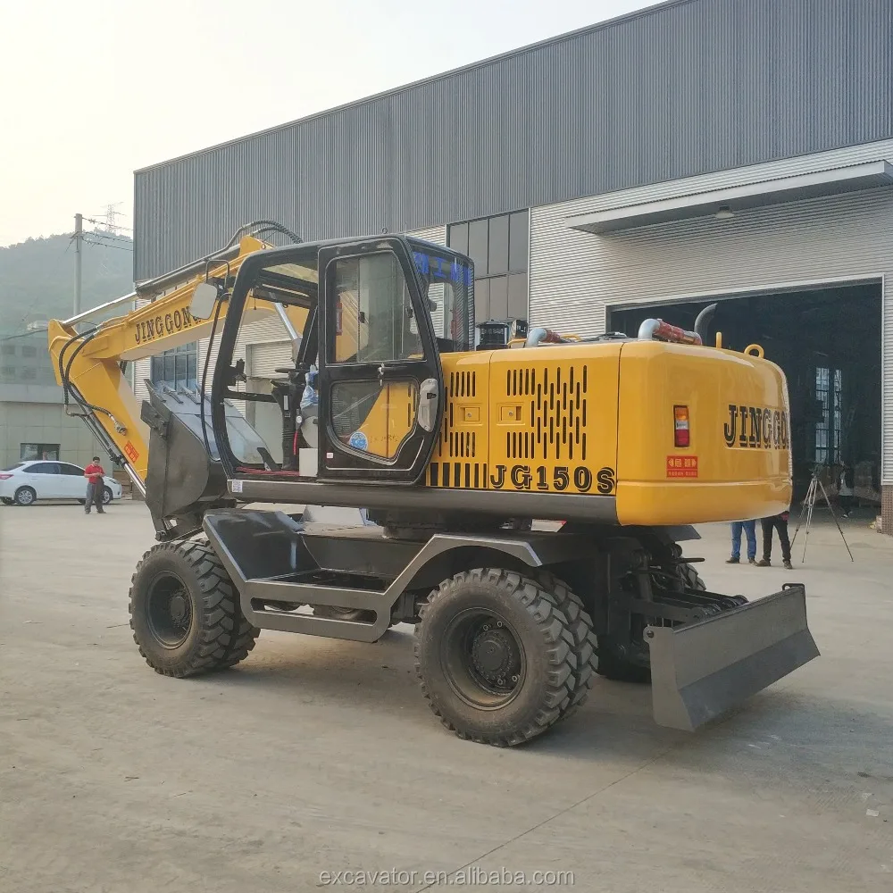 JG-130S construction machinery mini digger factory price hydraulic wheel excavator
JG-130S construction machinery mini digger factory price hydraulic wheel excavator