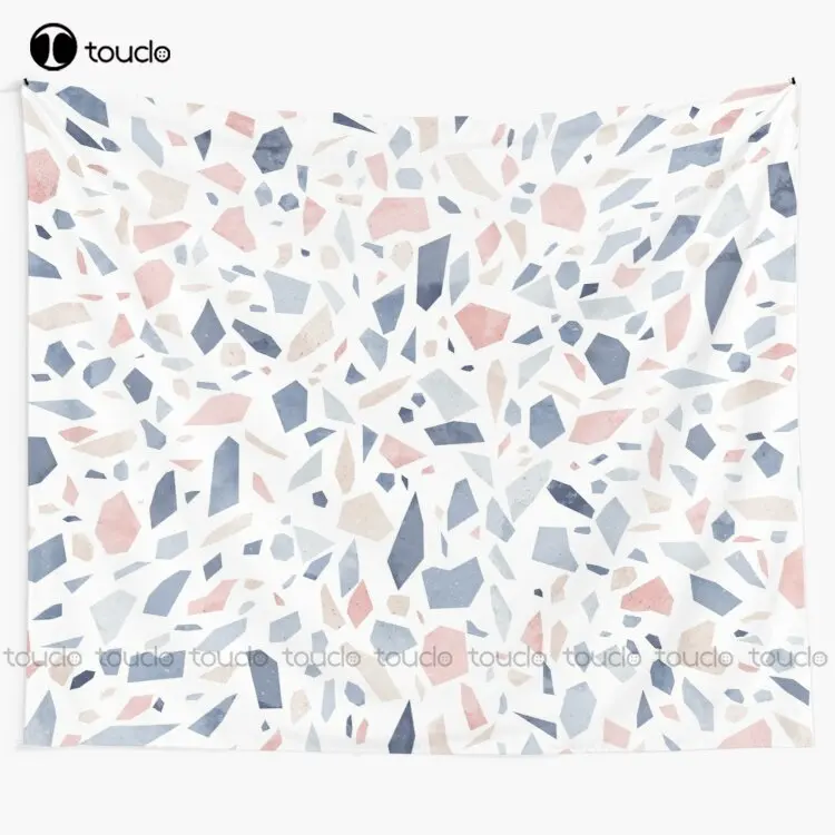 Vintage Pastel Blue Pink Beige Geometric Terrazzo Pattern Tapestry Blanket Tapestry Bedroom Bedspread Decoration Hanging Wall
Vintage Pastel Blue Pink Beige Geometric Terrazzo Pattern Tapestry Blanket Tapestry Bedroom Bedspread Decoration Hanging Wall