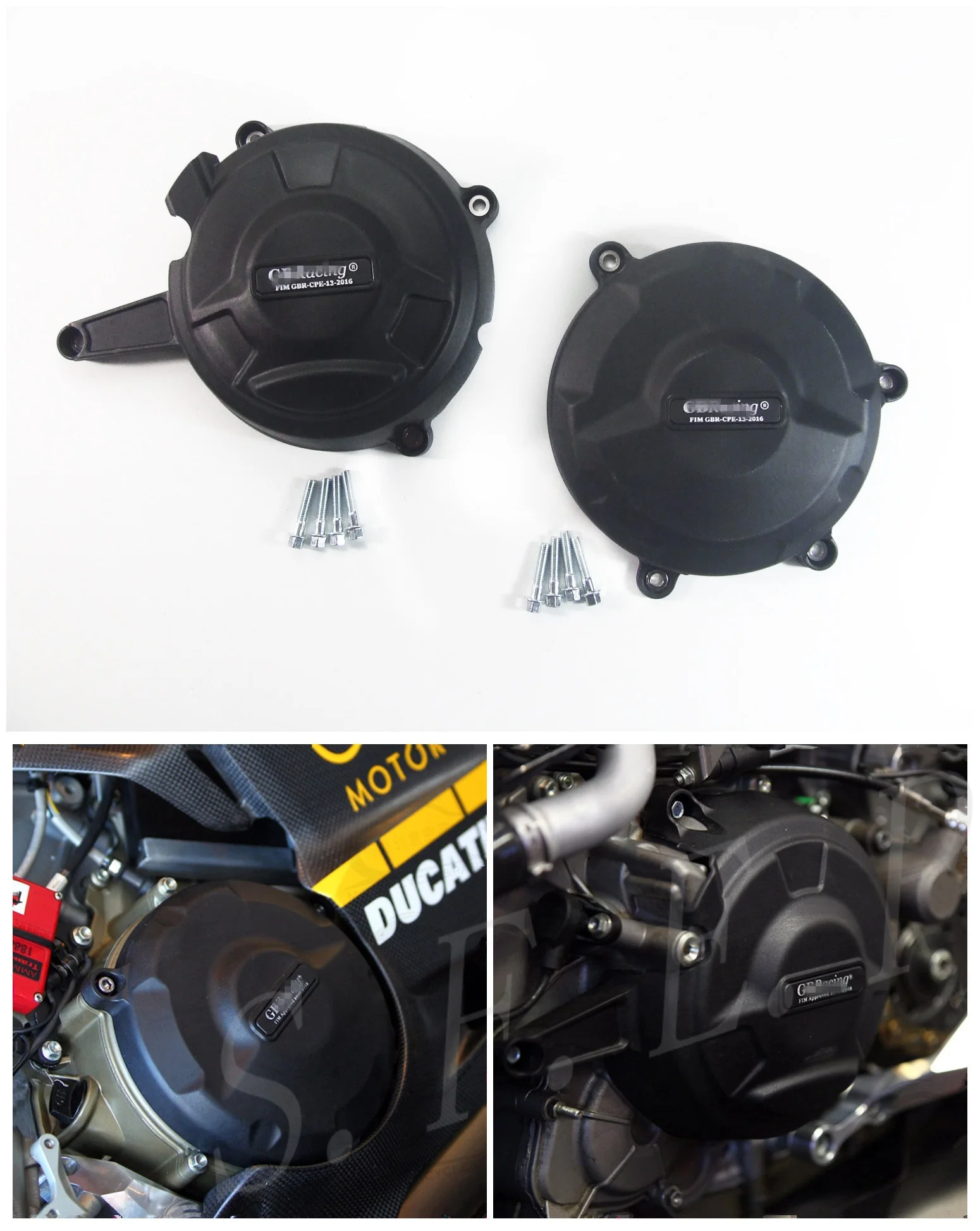 Чехол для двигателя мотоцикла защитный чехол GB Racing Ducati 1199 Panigale 2012 2013 2014 & 1299 2016 2020