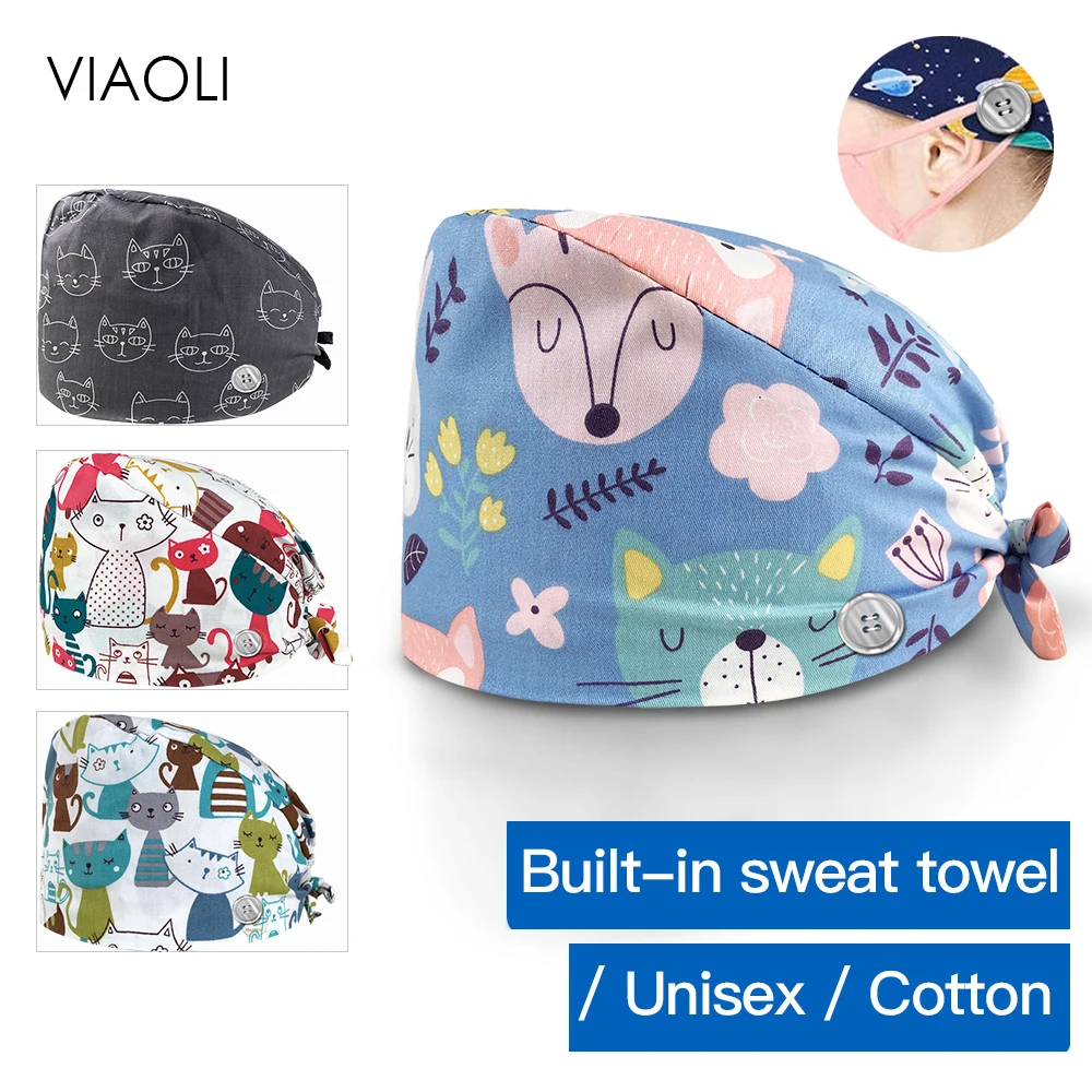 viaoli scrubs cap Pet shop hats Cleaning cap Wholesale prices cotton High Quality pet grooming nursing work hats Scrub Cap women 
viaoli scrubs cap Pet shop hats Cleaning cap Wholesale prices cotton High Quality pet grooming nursing work hats Scrub Cap women
