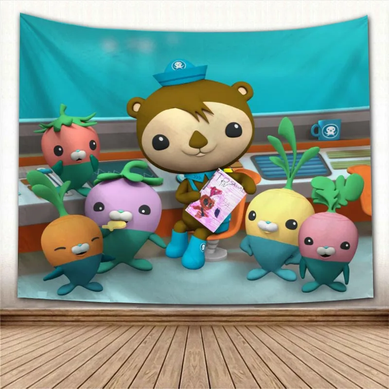 Beautiful Octonauts Animation Tapestry Wall Hanging Wall Fabric Tapestry Home Decoration Sleeping Pad Wall Carpets Dorm Decor
Beautiful Octonauts Animation Tapestry Wall Hanging Wall Fabric Tapestry Home Decoration Sleeping Pad Wall Carpets Dorm Decor