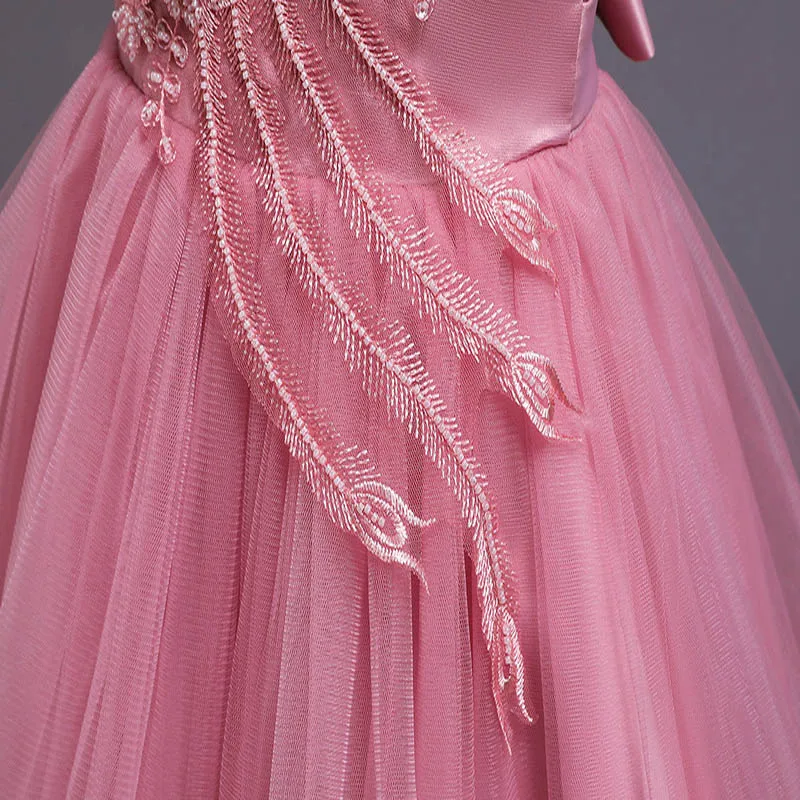 Flower Girls Dress Illusion Bow Pearls Embroidery Tulle Lace Appliques Beading O-Neck Knee-Length Kids Party Princess Gown F202
Flower Girls Dress Illusion Bow Pearls Embroidery Tulle Lace Appliques Beading O-Neck Knee-Length Kids Party Princess Gown F202