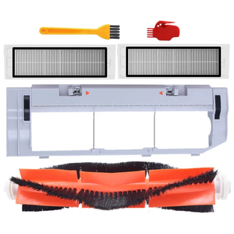 HOT!-HEPA Filter+Side Brush+Main Brush for XIAOMI Robot 1/2 Generation Roborock S50 S51 E25 Vacuum Cleaner Parts Replacement
HOT!-HEPA Filter+Side Brush+Main Brush for XIAOMI Robot 1/2 Generation Roborock S50 S51 E25 Vacuum Cleaner Parts Replacement
