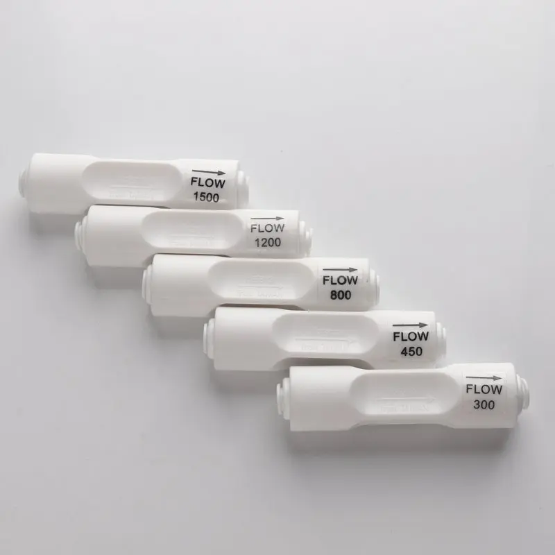 5pcs PE Pipe Connector RO Flow 300/450/800/1200/1500CC filter Water Purifier Restrictor 1/4'' Water Pipe POM Washer Joints
5pcs PE Pipe Connector RO Flow 300/450/800/1200/1500CC filter Water Purifier Restrictor 1/4'' Water Pipe POM Washer Joints