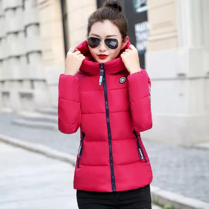2020 New Winter Parkas Women Jacket Hooded Thick Warm Short Jacket Cotton Padded Parka Basic Coat Female Outerwear Plus Size 5XL
2020 New Winter Parkas Women Jacket Hooded Thick Warm Short Jacket Cotton Padded Parka Basic Coat Female Outerwear Plus Size 5XL