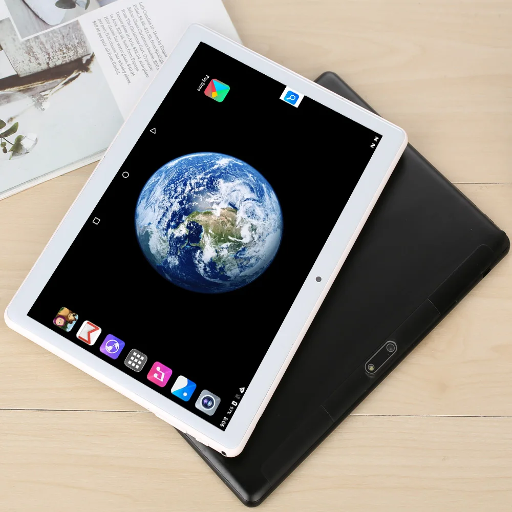 10 Inch Tablet Pc MTK 8321 Android 9.0 Quad Core 2GB RAM 32GB ROM Google Market 3G Phone Call Dual SIM Cards WiFi Bluetooth GPS
10 Inch Tablet Pc MTK 8321 Android 9.0 Quad Core 2GB RAM 32GB ROM Google Market 3G Phone Call Dual SIM Cards WiFi Bluetooth GPS