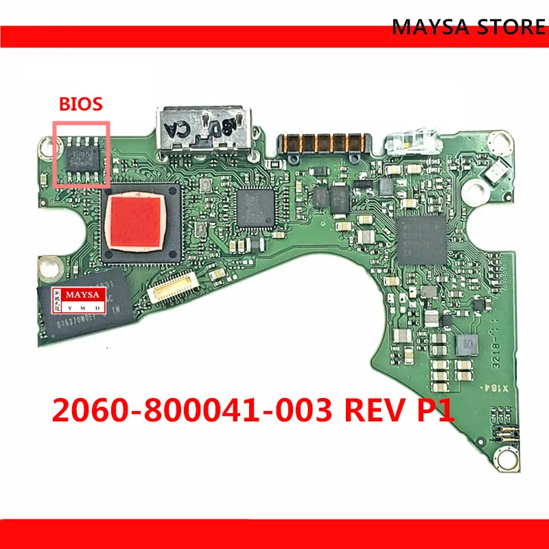 Материнская плата HDD PCB печатная 2060 800041 003 REV P1 для ремонта жесткого диска WD