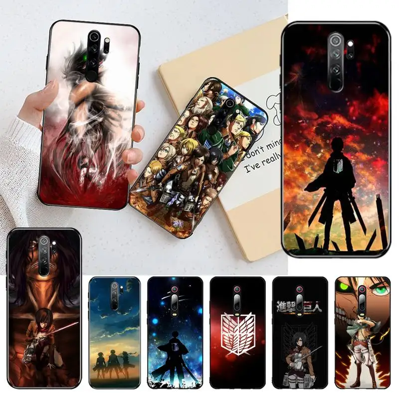 Shingeki no Kyojin Attack on Titan Phone Case for Redmi 9A 8A 7 6 6A Note 9 8 8T Pro Max Redmi 9 K20 K30 Pro
Shingeki no Kyojin Attack on Titan Phone Case for Redmi 9A 8A 7 6 6A Note 9 8 8T Pro Max Redmi 9 K20 K30 Pro