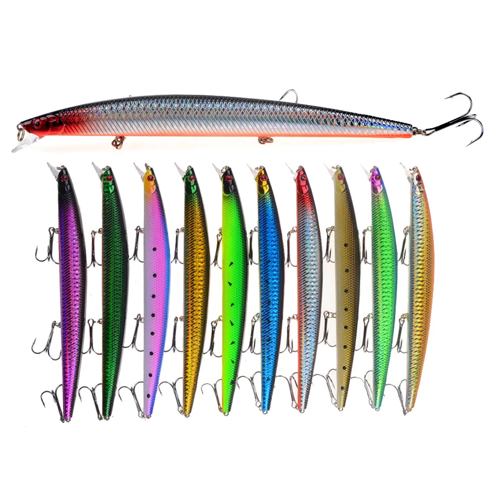 1pcs 18cm 24g Big Laser Minnow Fishing Lure Floating Isca Artificial Hard Bait Fishing Wobblers Crankbait Swimming Bait
1pcs 18cm 24g Big Laser Minnow Fishing Lure Floating Isca Artificial Hard Bait Fishing Wobblers Crankbait Swimming Bait