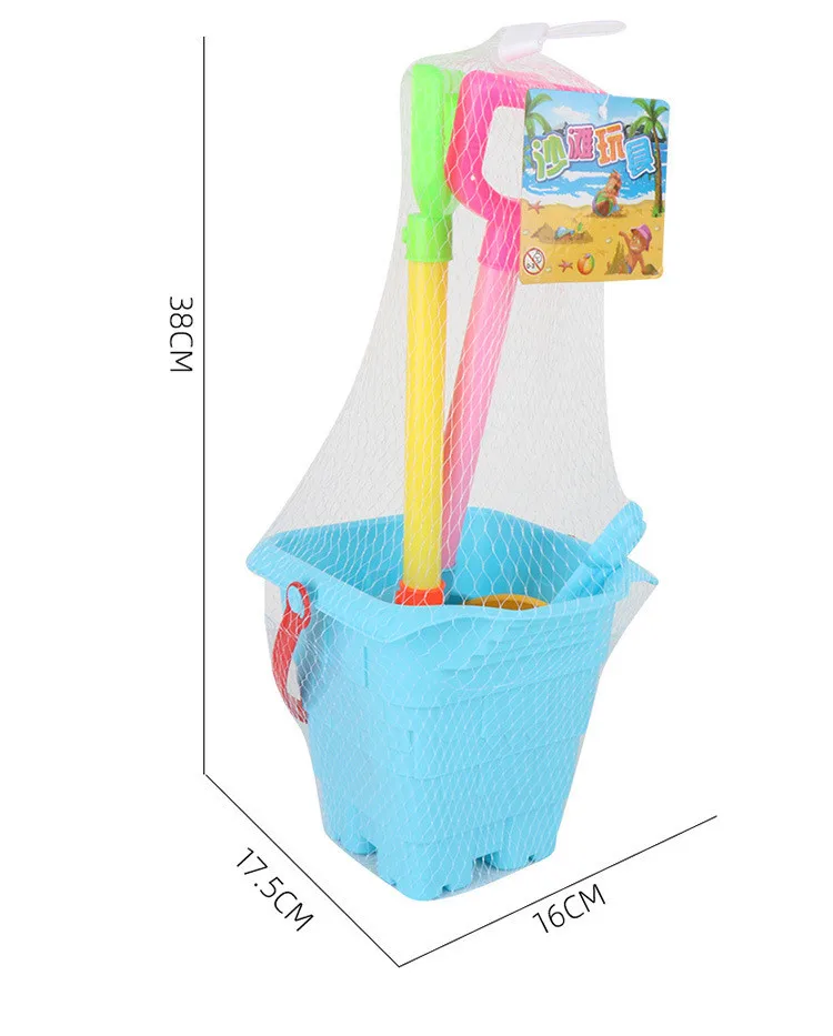 6PC Beach Toy Sand Set Sand Play Sandpit Toy Children's Toy Castle Bucket Shovel Spade Tool Toy Children Sandglass Shovel Tools
6PC Beach Toy Sand Set Sand Play Sandpit Toy Children's Toy Castle Bucket Shovel Spade Tool Toy Children Sandglass Shovel Tools