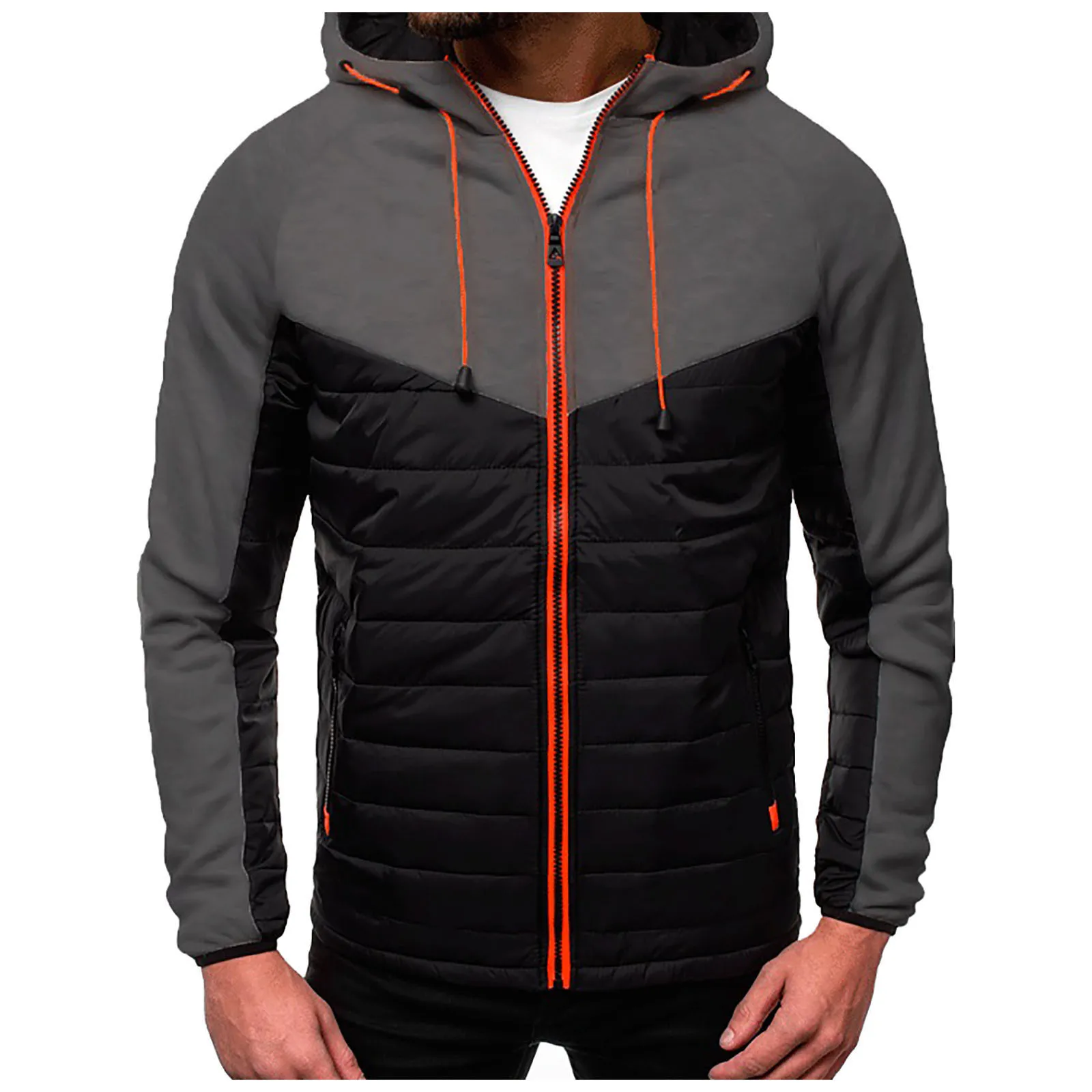 2021 Autumn Winter Men's Jackets Casual Zipper Fly Long Sleeve Hooded Jackets With Pockets Outwear Thick Warm Coat ropa hombre
2021 Autumn Winter Men's Jackets Casual Zipper Fly Long Sleeve Hooded Jackets With Pockets Outwear Thick Warm Coat ropa hombre