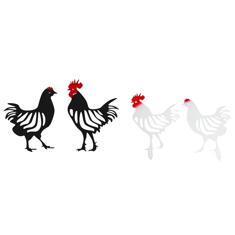 4Pcs Chicken Yard Art Garden Backyard Lawn Stakes Metal Hen Yard Decor Gift Garden Decor Chicken Ornament-Black & White
4Pcs Chicken Yard Art Garden Backyard Lawn Stakes Metal Hen Yard Decor Gift Garden Decor Chicken Ornament-Black & White