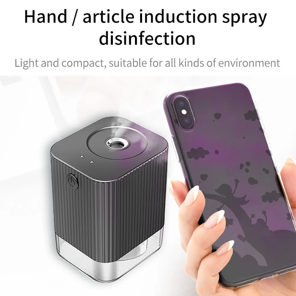 Household Automatic Touchless Alcohol Spray Dispenser Hand Cleaner Sterilizer Portable Alcohol Disinfectant Sprayer Home
Household Automatic Touchless Alcohol Spray Dispenser Hand Cleaner Sterilizer Portable Alcohol Disinfectant Sprayer Home