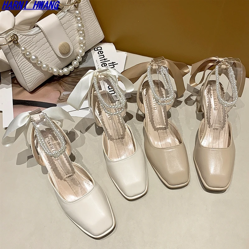 Ladies Sandals Summer Women High Heel Sandals Fashion Baotou PU Casual Non-Slip Wear Shoes Size 35-39 Wholesale
Ladies Sandals Summer Women High Heel Sandals Fashion Baotou PU Casual Non-Slip Wear Shoes Size 35-39 Wholesale