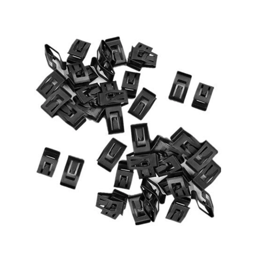 Trim Clips Secure and Professional Installation 50 Metal Fasteners for Car Interior Trim Console and Dashboard
Trim Clips Secure and Professional Installation 50 Metal Fasteners for Car Interior Trim Console and Dashboard