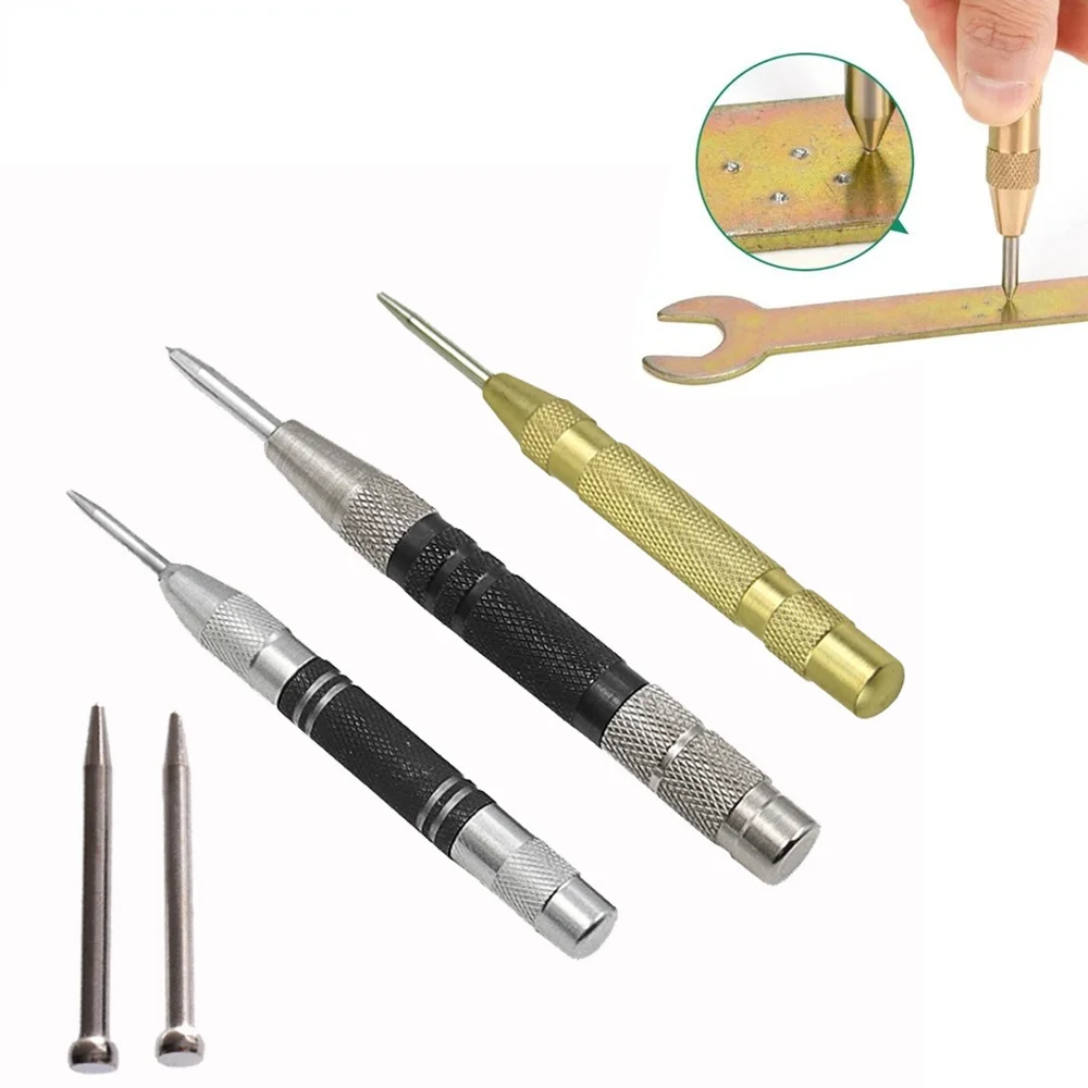 Automatic center punch Super Strong Centre Punch General Automatic Center Punch Adjustable Spring Loaded Metal Drill Tools
Automatic center punch Super Strong Centre Punch General Automatic Center Punch Adjustable Spring Loaded Metal Drill Tools