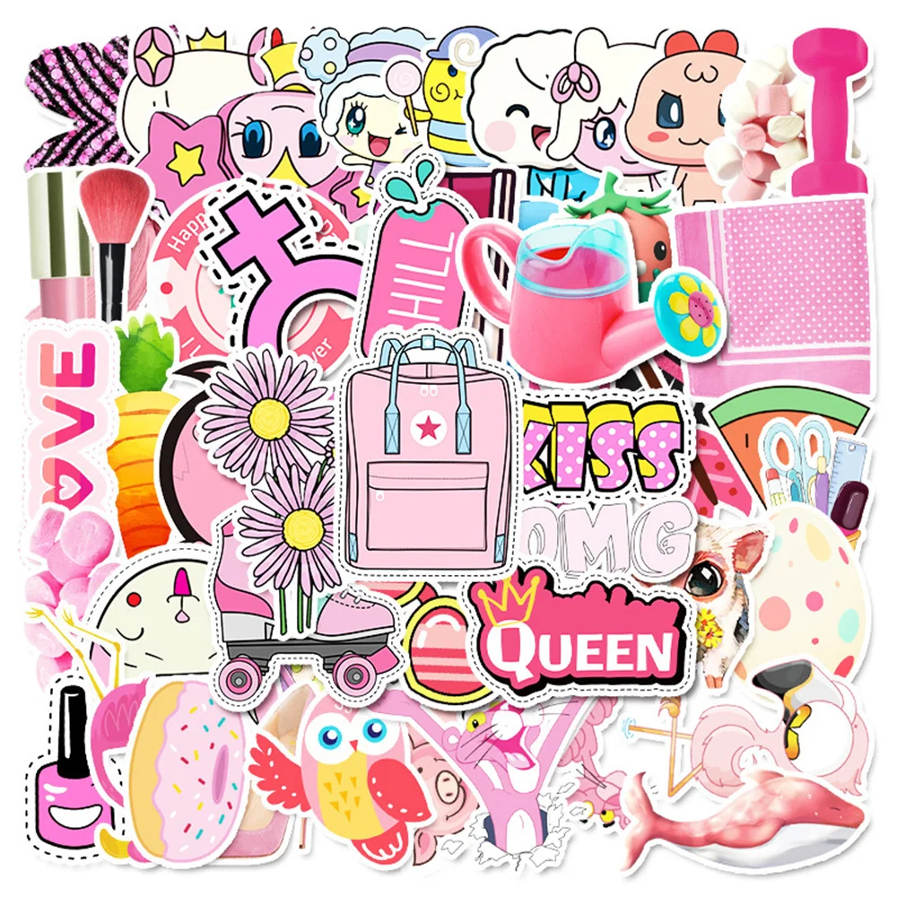 10/30/50PCS Ins Wind Pink Series Graffiti Decoration Stickers Luggage Suitcase Suitcase Motorcycle Waterproof Stickers Wholesale
10/30/50PCS Ins Wind Pink Series Graffiti Decoration Stickers Luggage Suitcase Suitcase Motorcycle Waterproof Stickers Wholesale