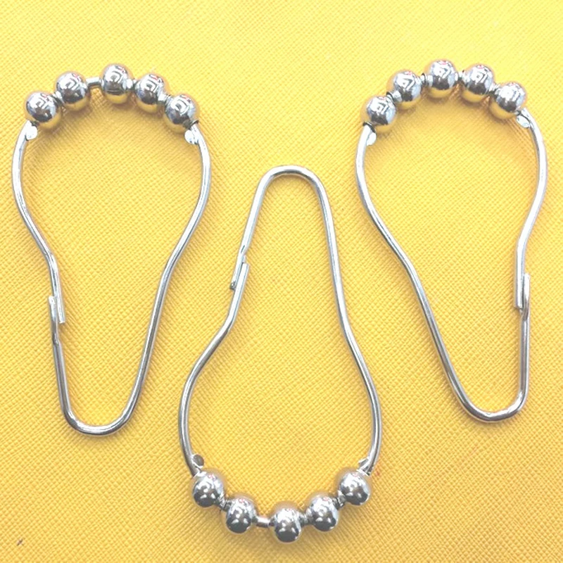10Pcs Satin Nickel Ball Shower Curtain Rings 5 Roller Balls Curtain Hooks Shower Curtains bathroom sets screens Accessories
10Pcs Satin Nickel Ball Shower Curtain Rings 5 Roller Balls Curtain Hooks Shower Curtains bathroom sets screens Accessories