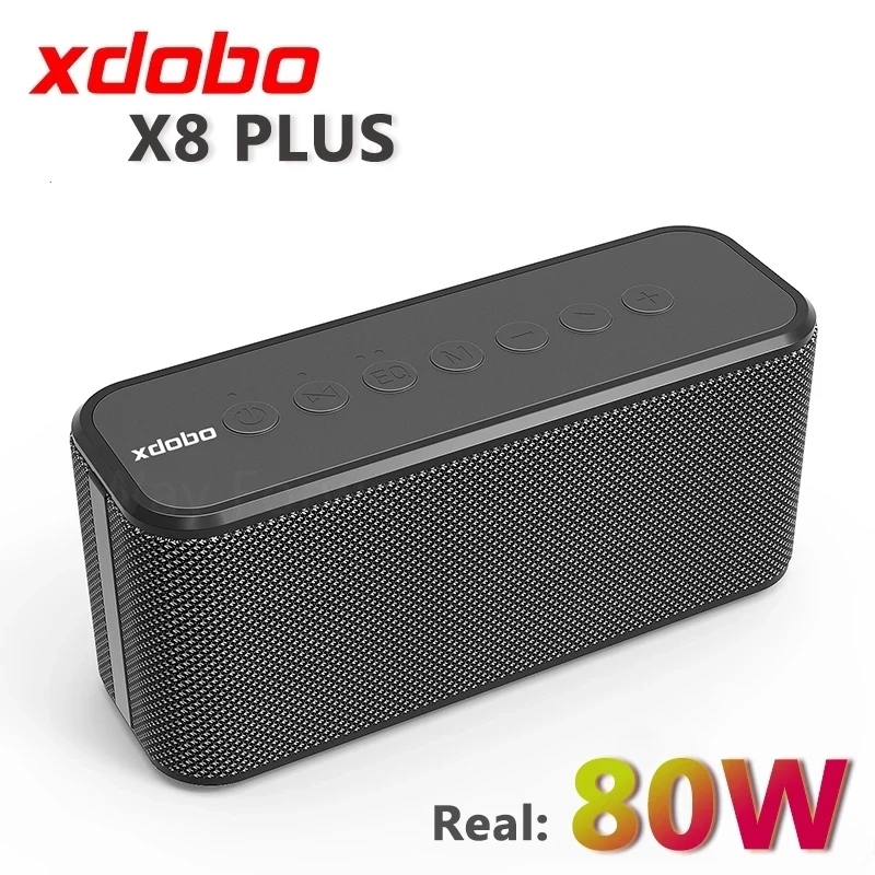 Беспроводная Bluetooth Колонка XDOBO X8 Plus, портативная звуковая колонка высокой мощности 80 Вт, сабвуфер для мобильный телефон, зарядный бумбокс
Беспроводная Bluetooth Колонка XDOBO X8 Plus, портативная звуковая колонка высокой мощности 80 Вт, сабвуфер для мобильный телефон, зарядный бумбокс