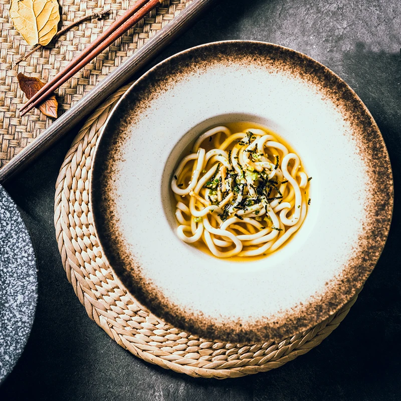 Serving Creative Plates Kitchen Ceramic Dessert Cheese Cake Food Round Plate Dinner Restaurant Platos De Cena Tableware DF50PZ 
Serving Creative Plates Kitchen Ceramic Dessert Cheese Cake Food Round Plate Dinner Restaurant Platos De Cena Tableware DF50PZ