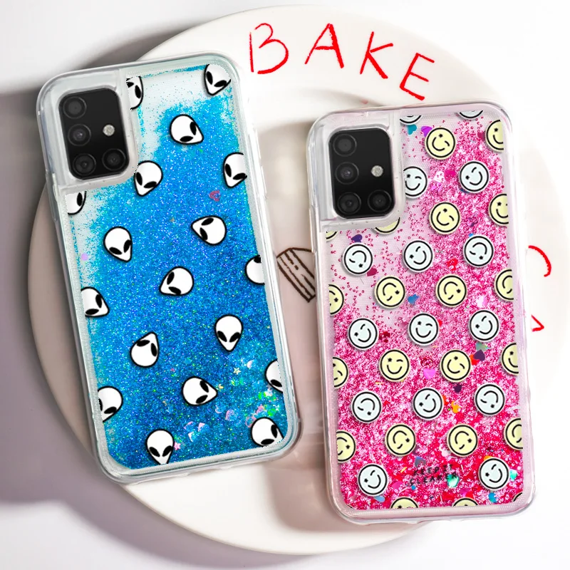 Liquid Glitter Smile Case For Samsung S21 Ultra Case S20 S21 FE S30 S20 Ultra S10 S20 Plus 5G Note 20 M31 M51 Luxury Phone Cover
Liquid Glitter Smile Case For Samsung S21 Ultra Case S20 S21 FE S30 S20 Ultra S10 S20 Plus 5G Note 20 M31 M51 Luxury Phone Cover